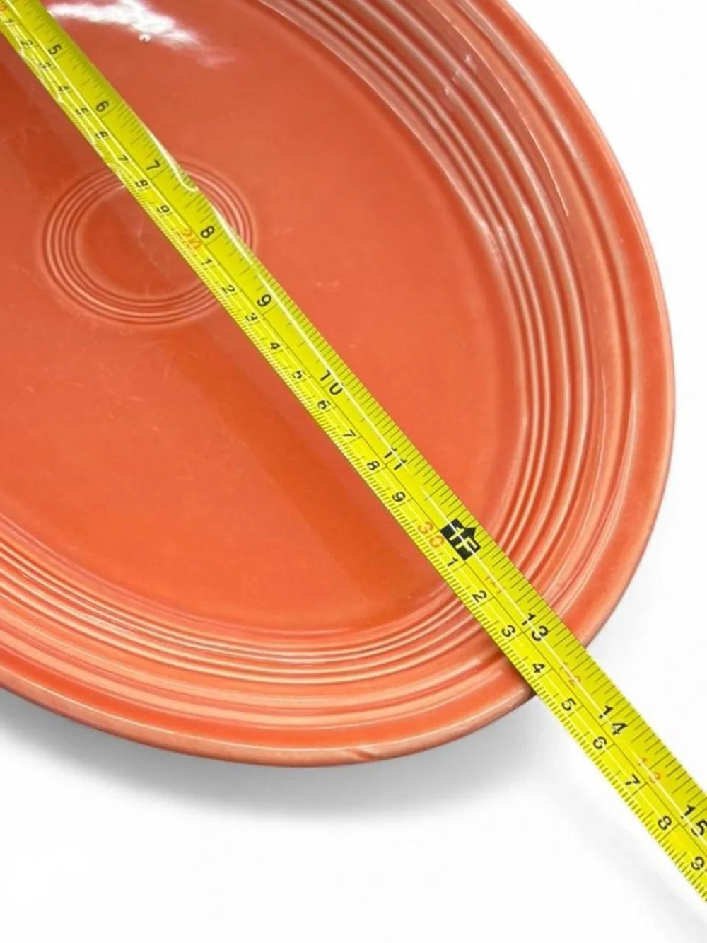 FiestaWare Persimmon Orange Oval Platter
